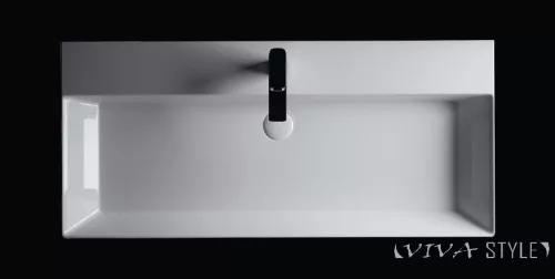 Sanovit STANCE - porcelán mosdókagyló - 85 x 45,5 cm