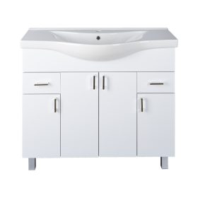   VivaStyle EKONOMIK 100 lábon álló fürdőszobabútor Sanovit ALBATROS 10100 mosdókagyló 99,5x46,5cm