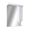 Viva STYLE Tükrös fürdőszobai szekrény LED világítással - JOBBOS szekrénnyel - 75 x 97 x 17 cm