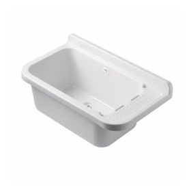   Falikút 60 cm - műanyag - szappantartóval - szifonnal - 60 x 34 x 21 cm