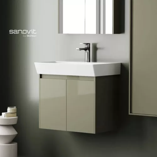 Sanovit ORION - porcelán mosdókagyló - 60 x 38,5 cm