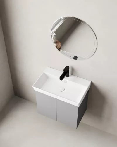 Sanovit ORION - porcelán mosdókagyló - 60 x 38,5 cm