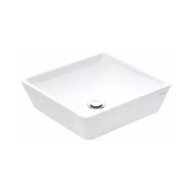   Sanovit DECENTE - PULTRA ültethető - Top Counter - porcelán mosdó -  - 40 x 40 cm