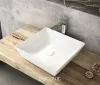 Sanovit DECENTE - PULTRA ültethető - Top Counter - porcelán mosdó -  - 40 x 40 cm