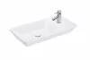 Sanovit - PULTRA ültethető - Top Counter- porcelán mosdó - bal vagy jobb csaplyukas -  - 70 x 35 cm