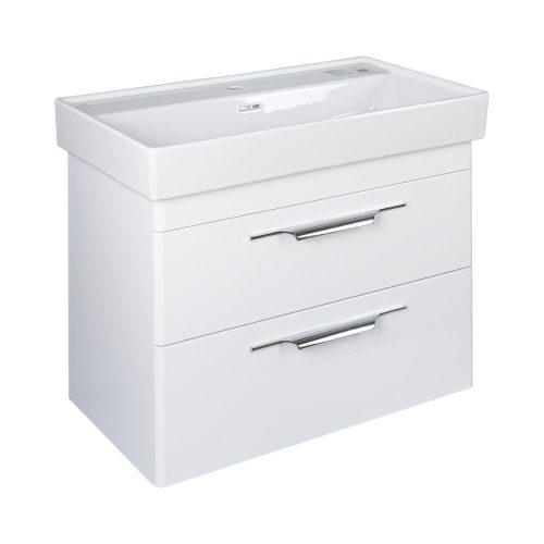 TMP LUX 100 fali fürdőszobabútor - CeraStyle SHARP 37500 mosdóval - 100 x 48 cm