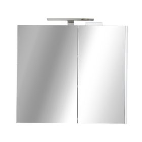   TMP SHARP Tükrös fürdőszobai szekrény LED világítással - 100 cm