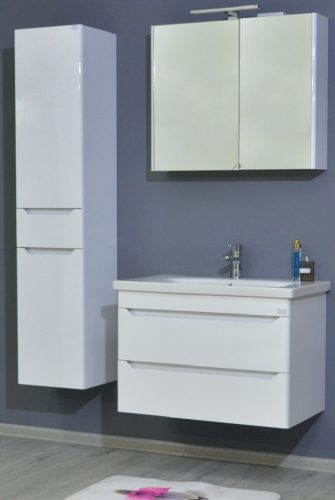 TMP SHARP fali fürdőszobai ÁLLÓSZEKRÉNY - 160 x 35 cm