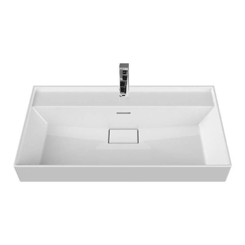 TMP TRIO 80 álló fürdőszobabútor - CeraStyle SHARP - 37300 mosdóval - 80 x 48 cm