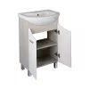 TMP ZX 55 - SONOMA - álló fürdőszobabútor - Sanovit ZENON - 6055 porcelán mosdóval - 55 x 44 cm