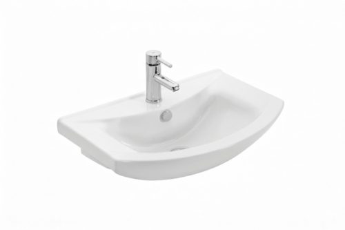 TMP ZX 55 - SONOMA - álló fürdőszobabútor - Sanovit ZENON - 6055 porcelán mosdóval - 55 x 44 cm