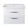 TMP LUX 60 fali fürdőszobabútor - Sanovit LUXURY - 11060 mosdóval - 60,5 x 46 cm