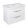 TMP LUX 60 fali fürdőszobabútor - Sanovit LUXURY - 11060 mosdóval - 60,5 x 46 cm