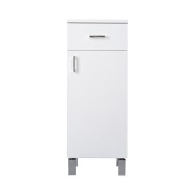   Viva STYLE fürdőszobai ÁLLÓSZEKRÉNY 85 alacsony POLCOS - 1 fiók - JOBBOS - 35 x 33 x 85 cm