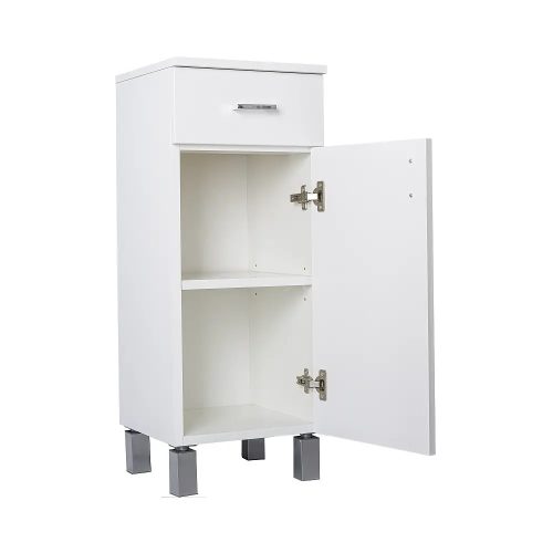 Viva STYLE fürdőszobai ÁLLÓSZEKRÉNY 85 alacsony POLCOS - 1 fiók - JOBBOS - 35 x 33 x 85 cm