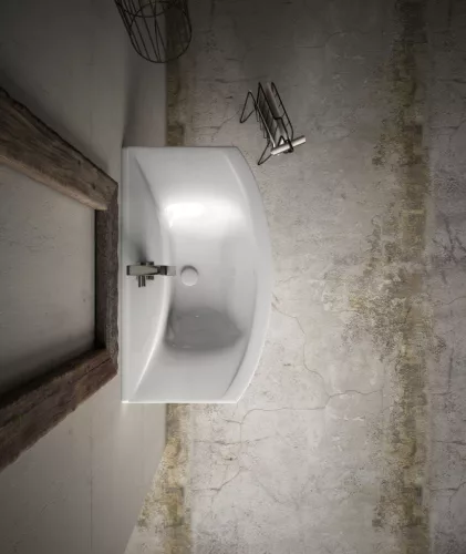 Sanovit ZENON - porcelán mosdókagyló - 45 x 40 cm