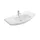 Sanovit ZENON - porcelán mosdókagyló - 86 x 50 cm