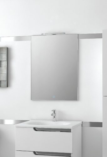 Piramida PERLA 60 G fürdőszobai tükör LED világítással - érintőkapcsolóval - 60 x 80 x 4 cm