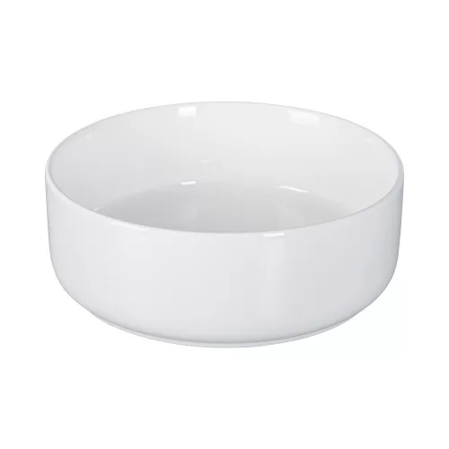 Eros SIMPLE 8 - PULTRA ültethető - Top Counter - porcelán mosdó - 36 x 36 x 13 cm