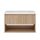 TMP SLIM STRIPE 60 fali függesztett fürdőszobabútor - SKY E-8099-60 porcelán mosdóval - 61 x 46 cm