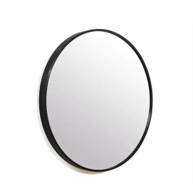   Viva AURA DELTA fürdőszoba tükör - érintésmentes kapcsoló - FEKETE - LED - KEREK - átmérő 60 cm