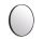 Viva AURA DELTA fürdőszoba tükör - érintésmentes kapcsoló - FEKETE - LED - KEREK - átmérő 60 cm