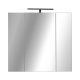 Piramida AKVA Tükrös fürdőszobai szekrény - LED világítással - 75 x 69 x 15 cm