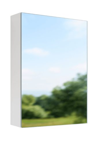 Piramida KARMA L Tükrös fürdőszobai szekrény - 50 x 60 x 12 cm