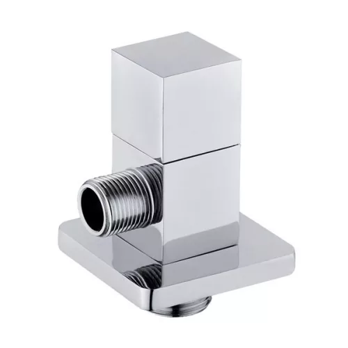 Caldo Freddo QUADRO - sarokszelep - KRÓM - kerámiabetétes - 1/2 " - 3/8"