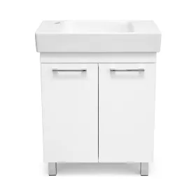   VivaStyle PANEL- KMT 60 lábon álló fürdőszobabútor CeraStyle SHARP - BAL CSAPLYUKAS mosdóval 60x30cm