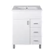 VivaStyle KARINA 65 lábon álló fürdőszobabútor 3 fiókos Sanovit ATRIA 9065 mosdóval 65 x 45,5 cm