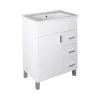 VivaStyle KARINA 65 lábon álló fürdőszobabútor 3 fiókos Sanovit ATRIA 9065 mosdóval 65 x 45,5 cm