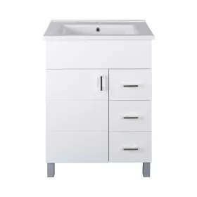   VivaStyle KARINA 85 lábon álló fürdőszobabútor 3 fiókos Sanovit ATRIA 9085 mosdóval 85 x 45,5 cm