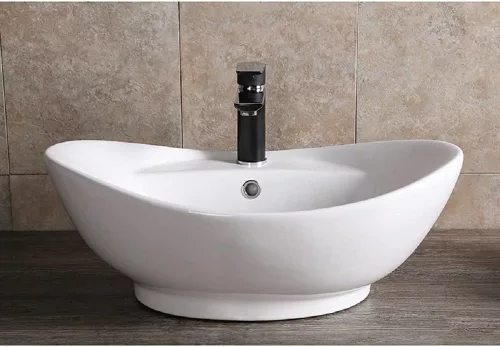 Eros GONDOLA - PULTRA ültethető - Top Counter - porcelán mosdó - 59 x 39 x 21 cm