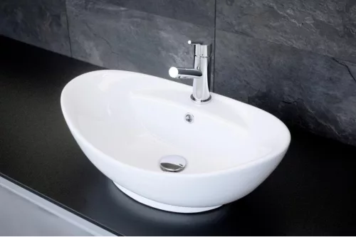 Eros GONDOLA - PULTRA ültethető - Top Counter - porcelán mosdó - 59 x 39 x 21 cm