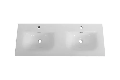 Eros SKY 1 - beépíthető mosdó DUPLA - 121 x 46 cm