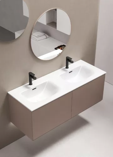 Eros SKY 1 - beépíthető mosdó DUPLA - 121 x 46 cm