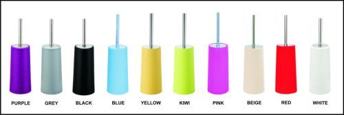 Viva WC-kefe tartó - álló - műanyag - KÉK