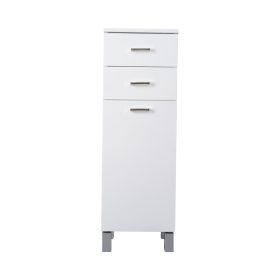   Viva STYLE fürdőszobai ÁLLÓSZEKRÉNY 100 szennyestartós - 2 fiók - 35 x 33 x 100 cm