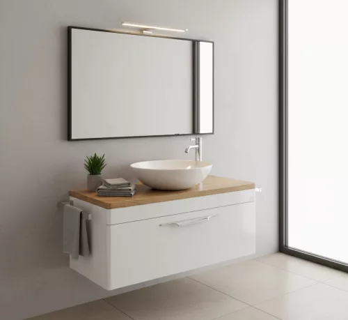 CeraStyle ZERO - PULTRA ültethető - Top Counter - porcelán mosdó - O - Ø 46 cm