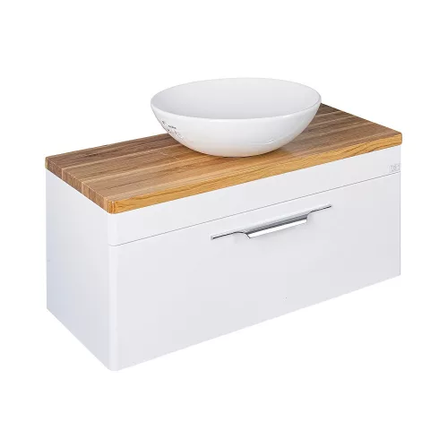 CeraStyle ZERO - PULTRA ültethető - Top Counter - porcelán mosdó - O - Ø 46 cm