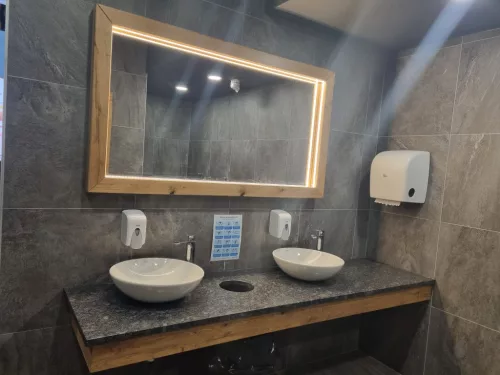 CeraStyle ZERO - PULTRA ültethető - Top Counter - porcelán mosdó - O - MATT SZÜRKE - Ø 46 cm