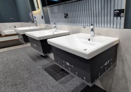 CeraStyle ELITE - porcelán mosdókagyló - 60 x 45 cm