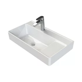   CeraStyle SHARP - KESKENY - porcelán mosdókagyló - 65 x 38 cm