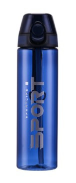 SportLife polikarbonát ivópalack, 550ml, BPA mentes, ivócsőrös kulacs