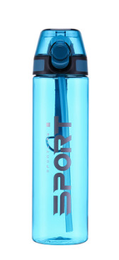 SportLife polikarbonát ivópalack, 550ml, BPA mentes, ivócsőrös kulacs