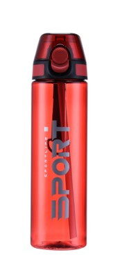 SportLife polikarbonát ivópalack, 550ml, BPA mentes, ivócsőrös kulacs