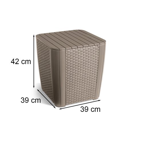 Luzon műanyag kerti asztal