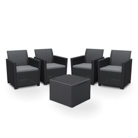 Claire II 4 személyes kerti bútor garnitúra