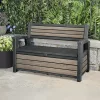 Decocoat műanyag kerti pad/tároló 227 L